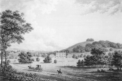 Godmersham Park, Kent, der Sitz von Thomas Knight Esq., veröffentlicht 1785 von William Watts